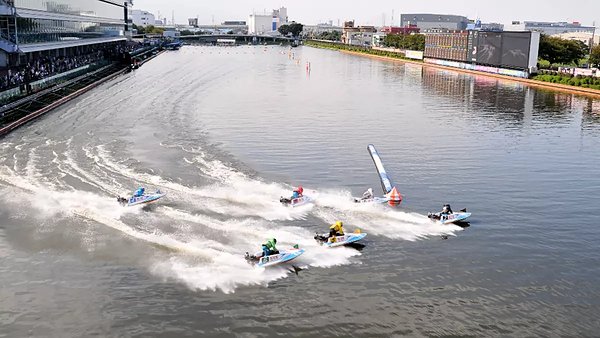 江戸川競艇場は日本一の難水面