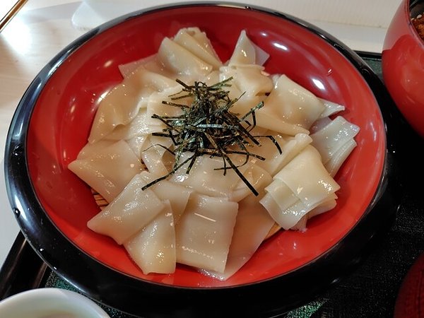 桐生競艇場 ひも川うどん ひも川セット